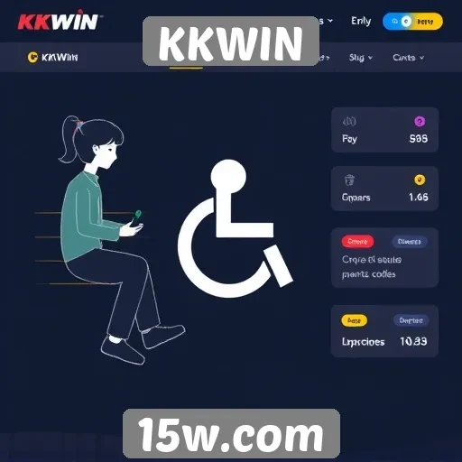 Acessibilidade no site KKWIN melhora experiência do usuário
